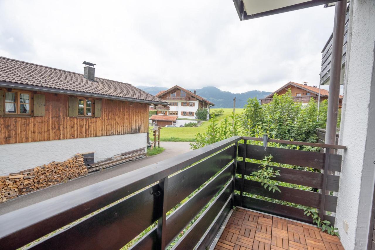 Ferienwohnung Alpenglühen Ofterschwang Exterior foto